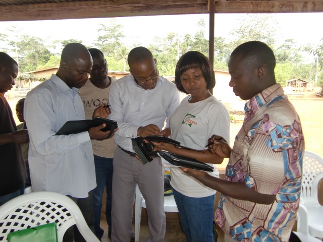 Technologies: Le CNRA et AfricaRice forment des enquêteurs à l`utilisation de Smartphones pour la collecte des données rizicoles en Côte d`Ivoire